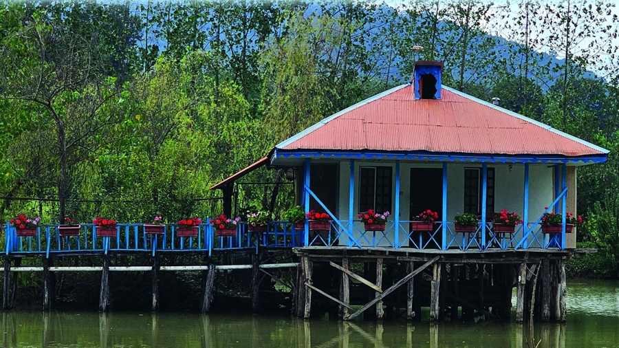 اجاره کلبه جنگلی در روی آب در کچا سراوان