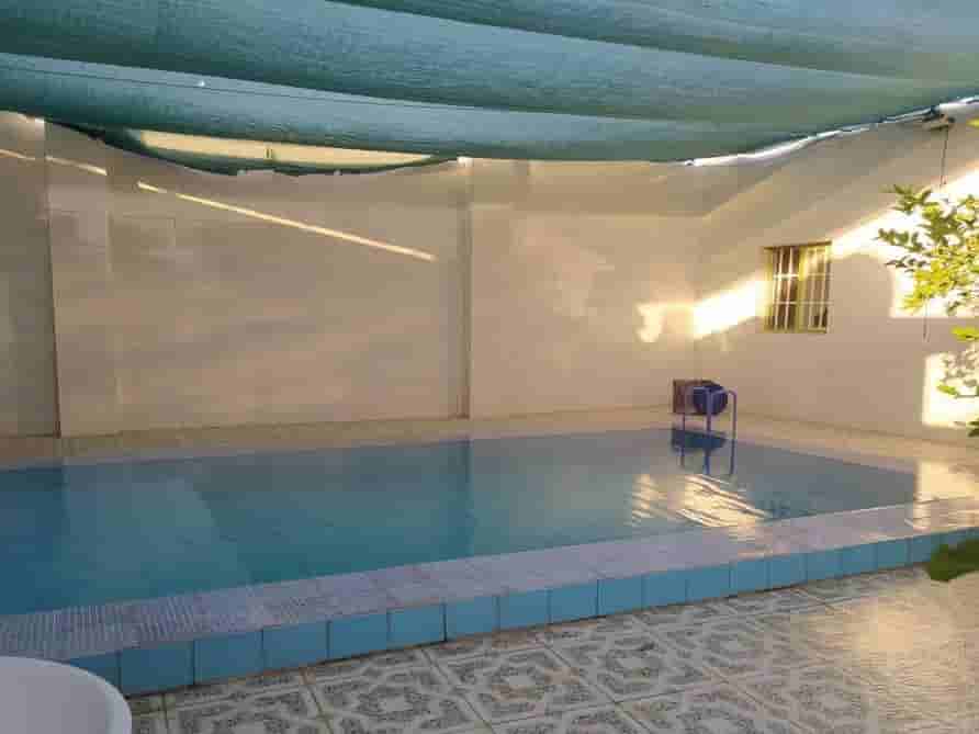 عکس ویلا با استخر روباز در بن جعفر دزفول