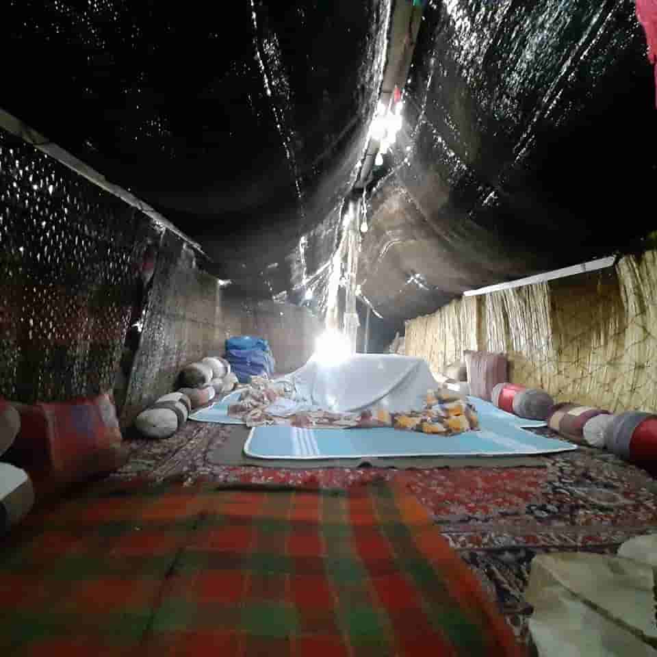 عکس اجاره چادرعشایری در روستای سنگان تهران  - B