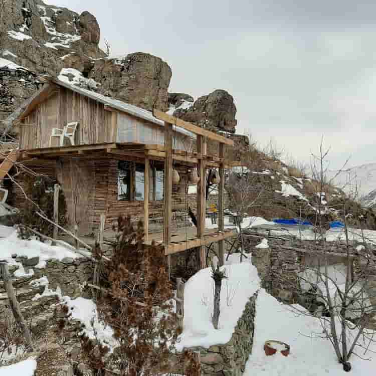 عکس اجاره کلبه چوبی در روستای سنگان بالا تهران - F