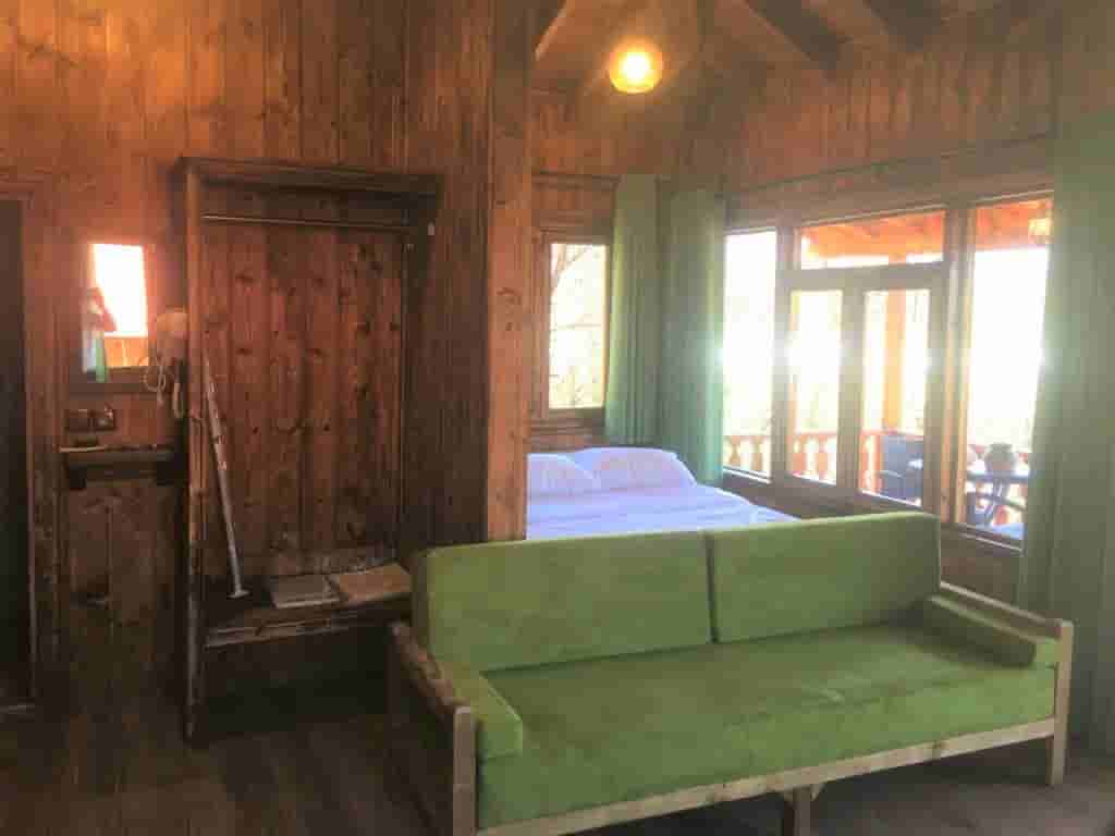 عکس اجاره کلبه چوبی در کوبیجار لاهیجان - دونفره