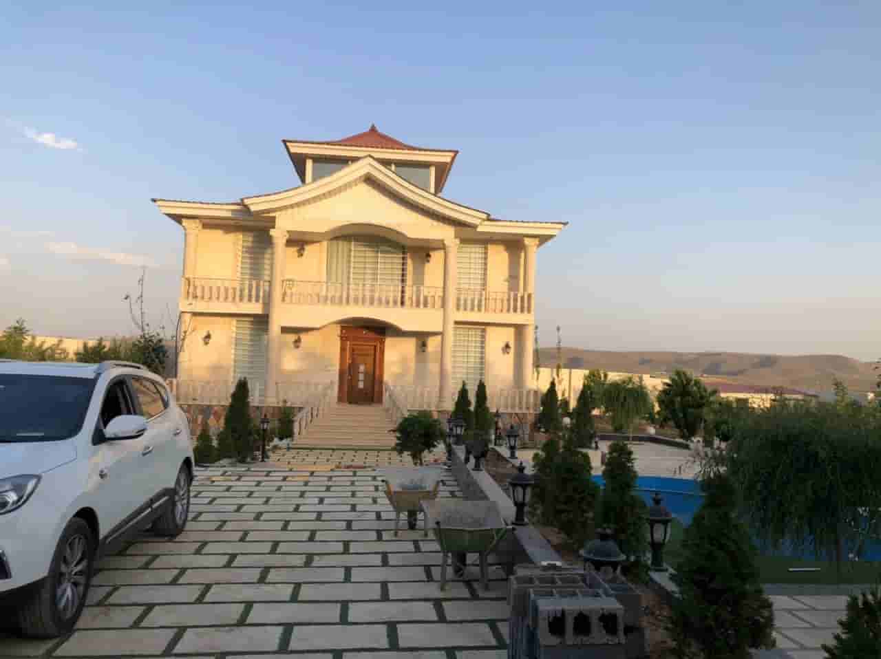 عکس اجاره ویلا استخر روباز در ده سربندان دماوند