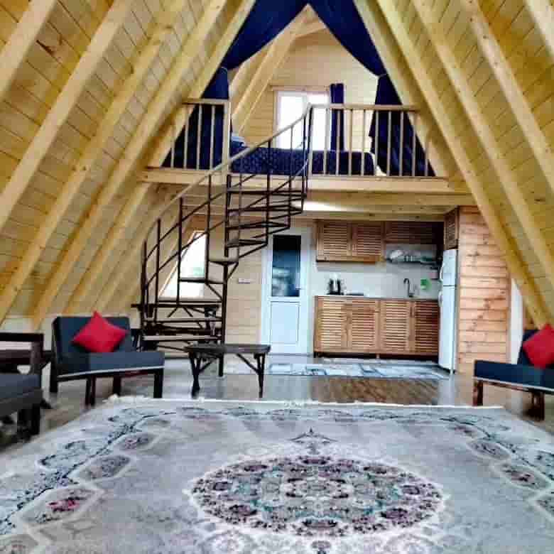 عکس کلبه سوئیسی در سیاه بیل اسالم-دو خوابه
