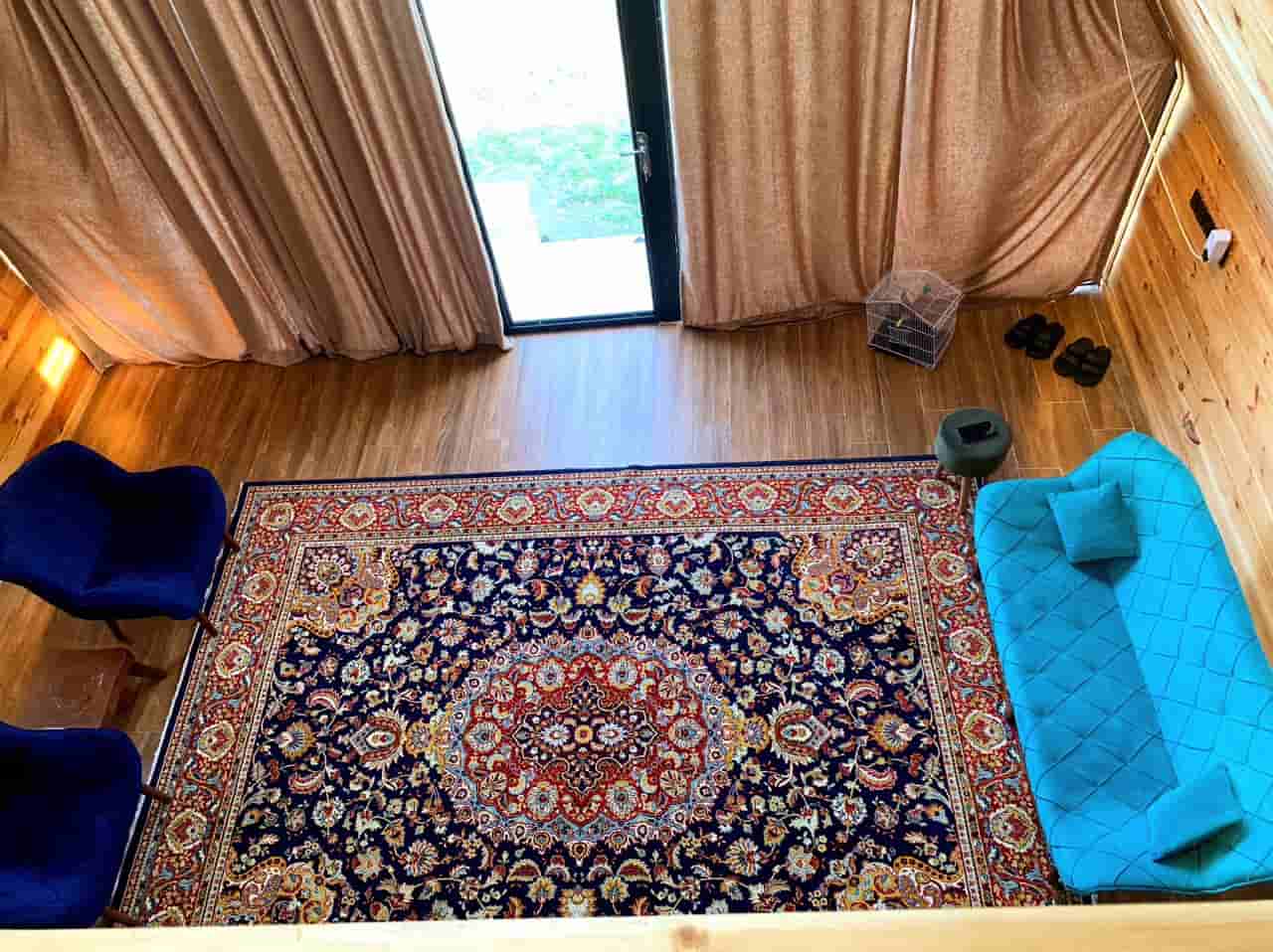 عکس  کلبه سوِئیسی نیکی نزدیک ساحل ،جنگل اسالم به خلخال