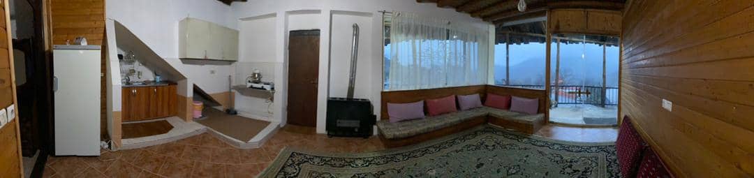 اقامتگاه بومگردی جنگلی در اساس پل سفید - روستایی