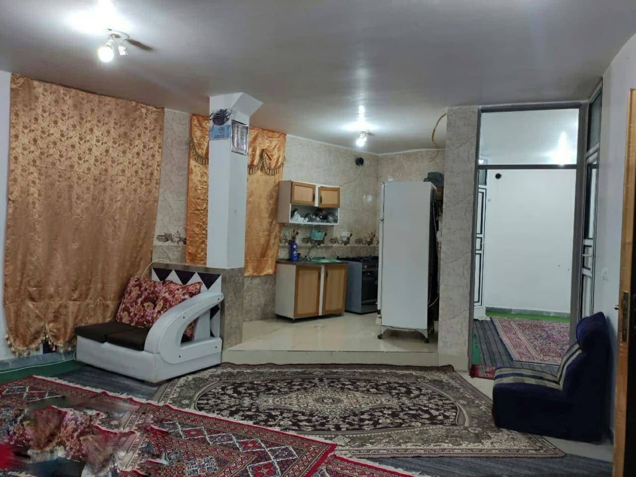آپارتمان مبله در ساحلی دزفول - طبقه 2 سالن