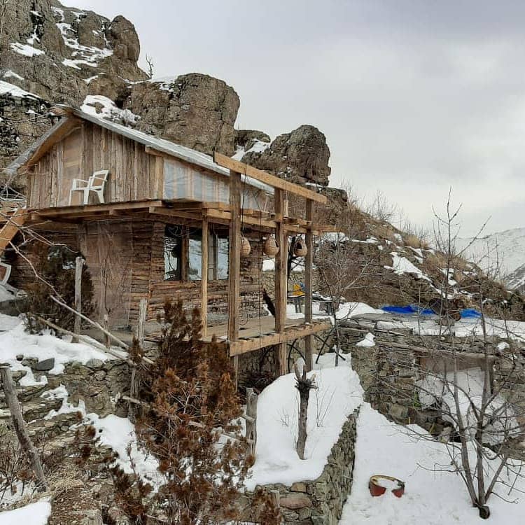 اجاره کلبه چوبی در روستای سنگان بالا تهران - E