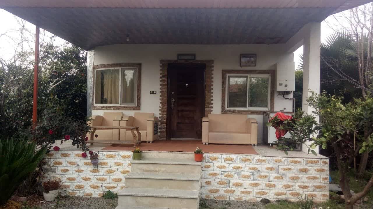 ویلا باغ در روستای کلاصفا آمل نمای ویلا
