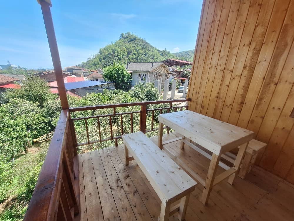 اجاره کلبه چوبی دوبلکس جنگلی در رامسر