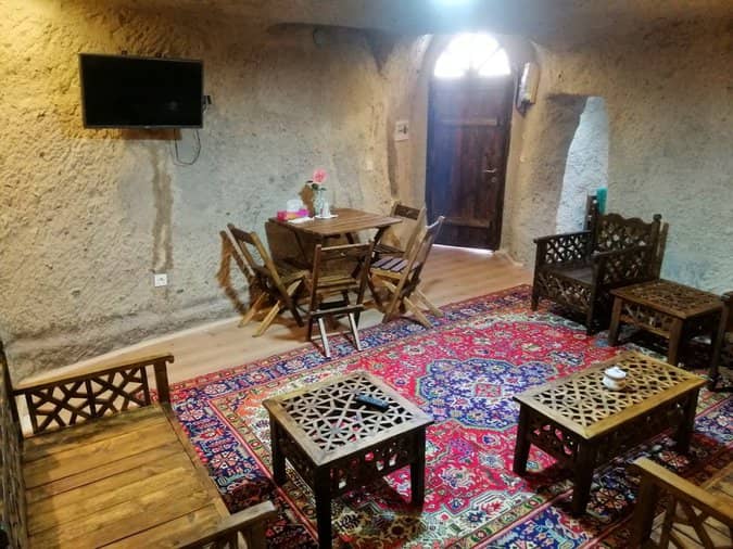اقامتگاه صخره ای کوهستانی با جکوزی در کندوان - vip