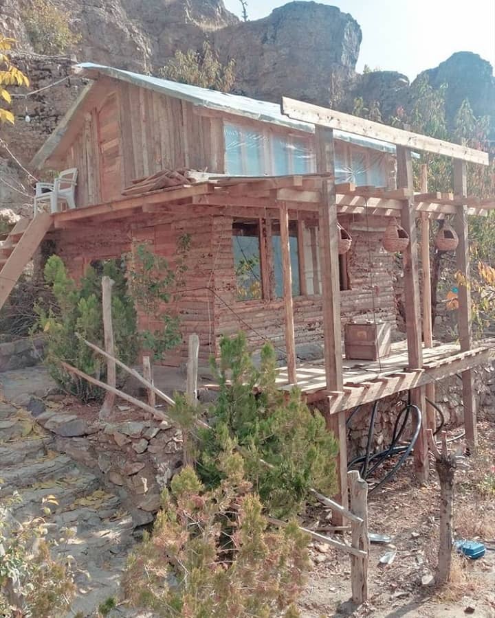 اجاره کلبه چوبی در روستای سنگان بالا تهران - E